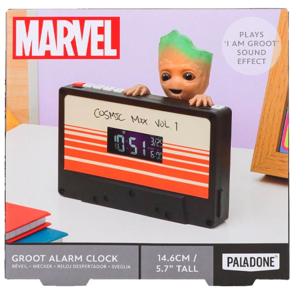 Deșteptător Paladone Groot PP11305MSIS Marvel's Guardians Of The Galaxy/ Multicolor photo 1