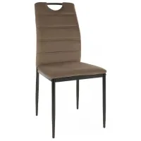 Scaun de bucătărie Signal Rip Catifea/ Olive Black