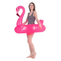 Надувной круг Avenli 35033 Винил/ Розовый Розовый