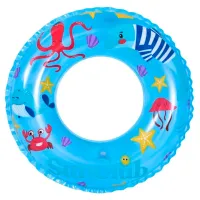 Надувной круг Avenli 37626 Винил/ Желтый Голубой
