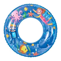 Надувной круг Avenli 37592 Винил/ Синий Желтый