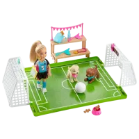 Set Barbie Chelsea Football Team GHK37 sportivă/ 3+