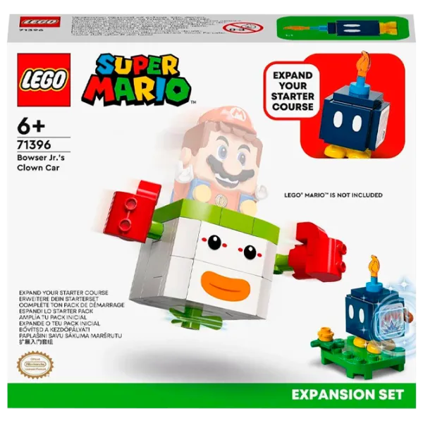 Constructor LEGO Bowser Jr.'s Clown Car Expansion Set Figuri/ Multicolor photo 1