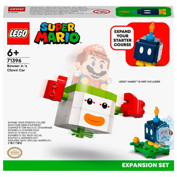 Constructor LEGO Bowser Jr.'s Clown Car Expansion Set Figuri/ Multicolor photo 1