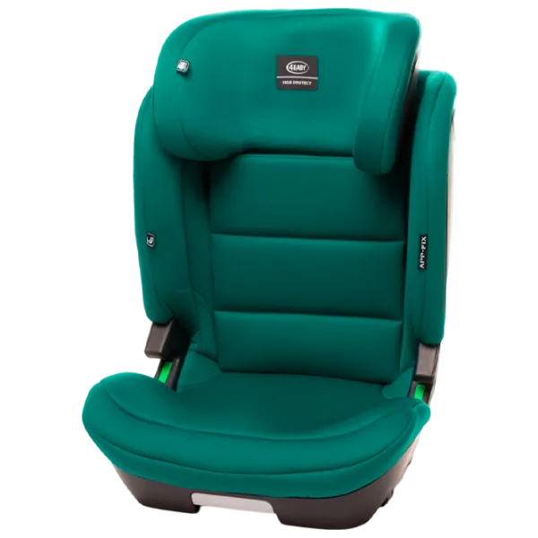 Scaun auto 4Baby App-Fix - 12 ani/ 36 kg/ Green photo 1 Scaun auto 4Baby App-Fix - 12 ani/ 36 kg/ Green photo 1