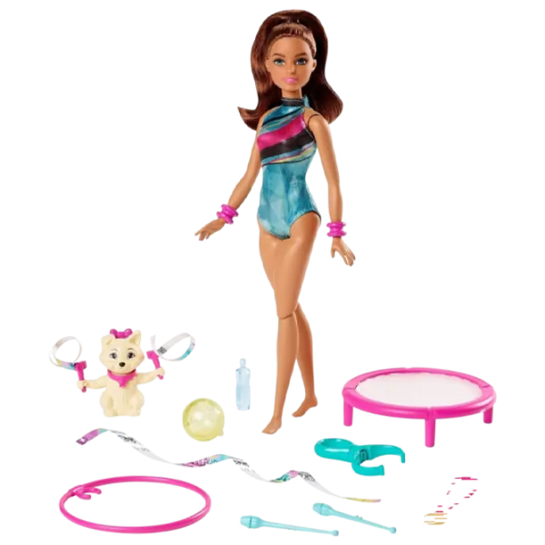 Кукла Barbie Gymnastics Doll GHK24 спортсменка/ 3+ photo 1 Кукла Barbie Gymnastics Doll GHK24 спортсменка/ 3+ photo 1