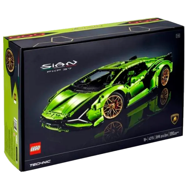 Constructor LEGO Lamborghini Sián FKP 37 Mașină/ Green photo 1