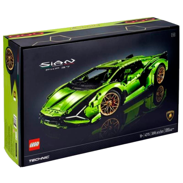 Constructor LEGO Lamborghini Sián FKP 37 Mașină/ Green photo 1