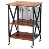 Журнальный столик Costway JZ10096CF 5681759 Коричневый