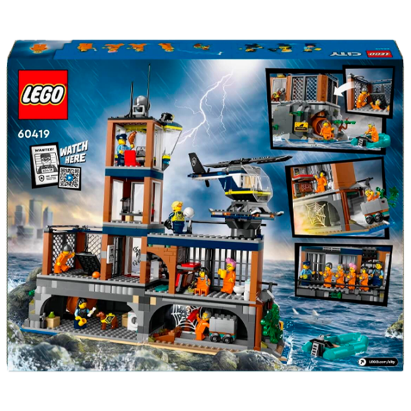 Конструктор LEGO Police Prison Island Фигуры/ Разноцветный photo 1