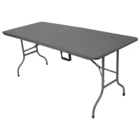 Садовый стол GardenLine ZUM0964 Квадратный/ Серый