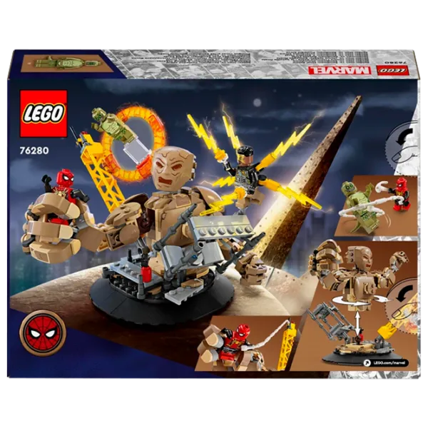 Constructor LEGO Spider-Man vs. Sandman: Final Battle Figuri/ Multicolor photo 1