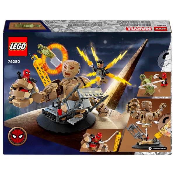 Constructor LEGO Spider-Man vs. Sandman: Final Battle Figuri/ Multicolor photo 1