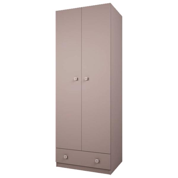 Шкаф Polini Kids Simple 70 x 51.6см x 190 / ЛДСП / Серый photo 1