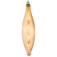 Лампочка светодиодная филаментная Horoz ELLIPTIC AMBER 001054000801 E27/ 8 Вт/ 2400 К/ 620лм/ White