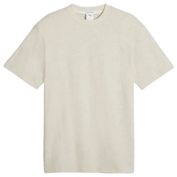 Tricou pentru bărbați Puma Mmq Tee 100% bumbac/ Oatmeal photo 1