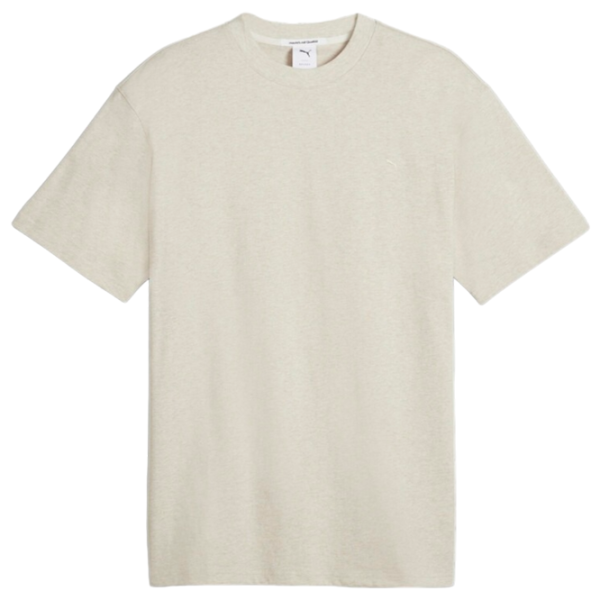 Tricou pentru bărbați Puma Mmq Tee 100% bumbac/ Oatmeal photo 1