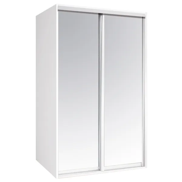 Шкаф Modern Braun Top 2 120 x 60см x 210 / ДСП / Белый photo 1