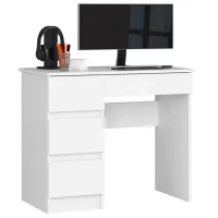 Masă de birou Akord A-7 90 Left PAL/ White