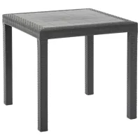 Садовый стол Bica Dallas Квадратный/ Графитовый