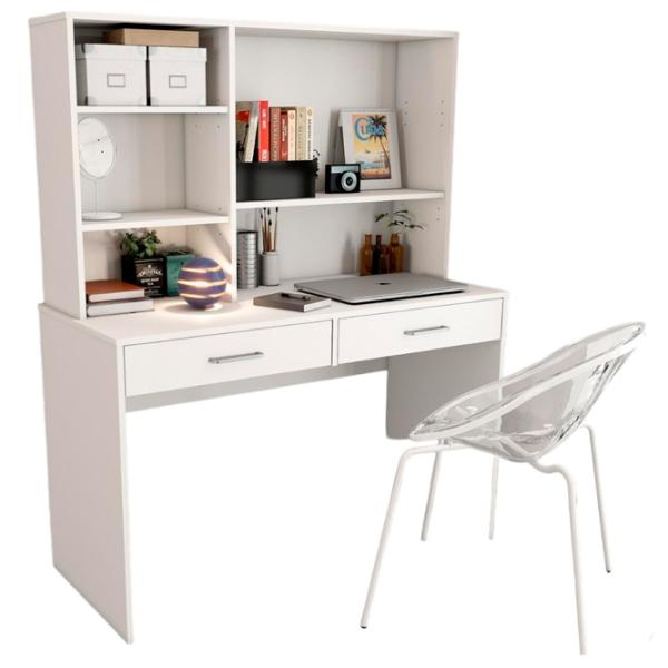 Офисный стол Ideal Mobila Adela ДСП/ Белый photo 1