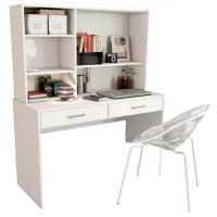 Офисный стол Ideal Mobila Adela ДСП/ Белый