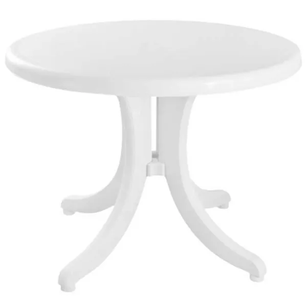 Masă de grădină Sanja Orlando Rotund/ White photo 1 Masă de grădină Sanja Orlando Rotund/ White photo 1