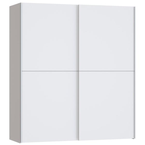 Шкаф Forte Dederik W3NS82232-120 170.3 x 61.2см x 190.5 / ДСП / Белый photo 1 Шкаф Forte Dederik W3NS82232-120 170.3 x 61.2см x 190.5 / ДСП / Белый photo 1