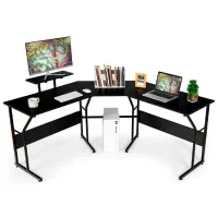 Masă de birou Costway JV10155DK PAL/ Black