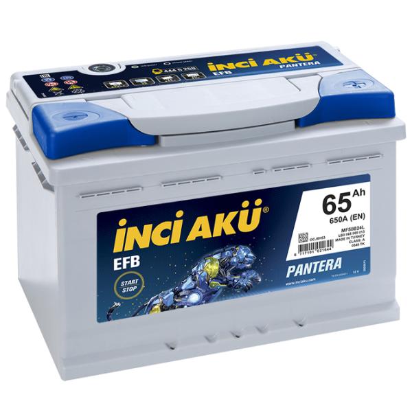 Авто аккумулятор Inci Aku Start-Stop EFB 650A/ 65 Ач photo 1 Авто аккумулятор Inci Aku Start-Stop EFB 650A/ 65 Ач photo 1
