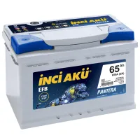 Авто аккумулятор Inci Aku Start-Stop EFB 650A/ 65 Ач