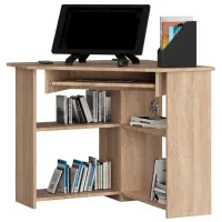 Офисный стол Akord Ted Меламиновая ДСП/ Дуб Сонома