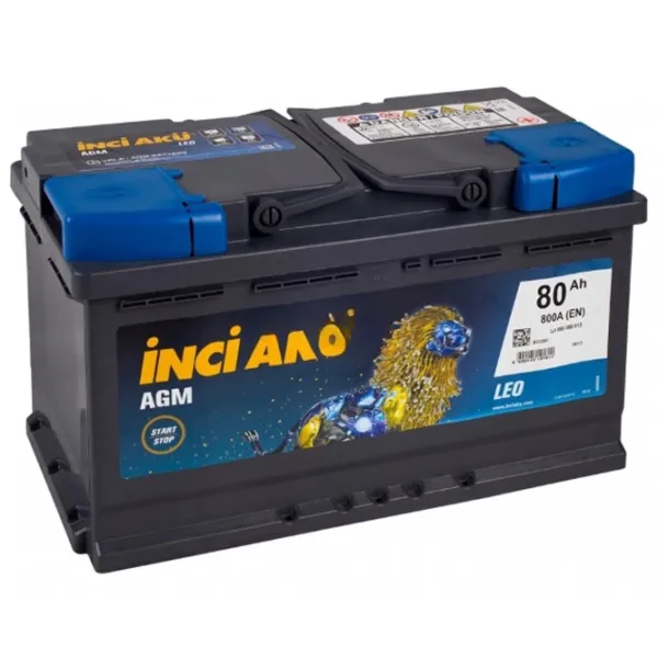Acumulator auto Inci Aku Start-Stop 800A/ 80 Ah photo 1