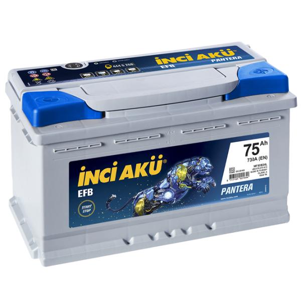 Авто аккумулятор Inci Aku Start-Stop EFB 730A/ 75 Ач photo 1