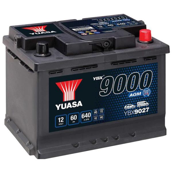 Авто аккумулятор Yuasa YUA-YBX9027 640A/ 60 Ач photo 1 Авто аккумулятор Yuasa YUA-YBX9027 640A/ 60 Ач photo 1