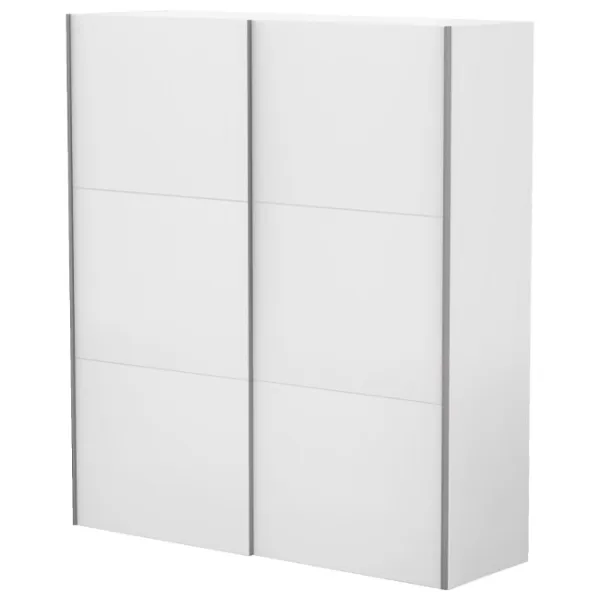 Dulap Helvetia Nebraska 2D 200 x 64 x 230 / PAL / Alb photo 1 Dulap Helvetia Nebraska 2D 200 x 64 x 230 / PAL / Alb photo 1