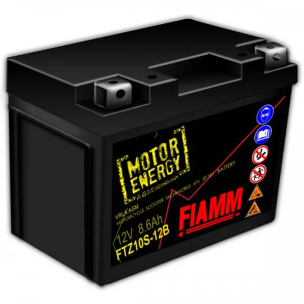 Аккумулятор для мотоцикла Fiamm FTZ10S-12B 150A/ 8.6 Ач photo 1