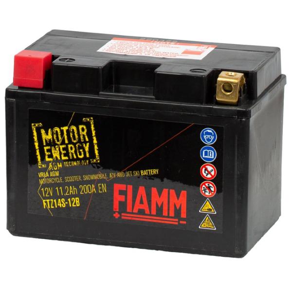 Аккумулятор для мотоцикла Fiamm FTZ14S-12B 200A/ 11.2 Ач photo 1