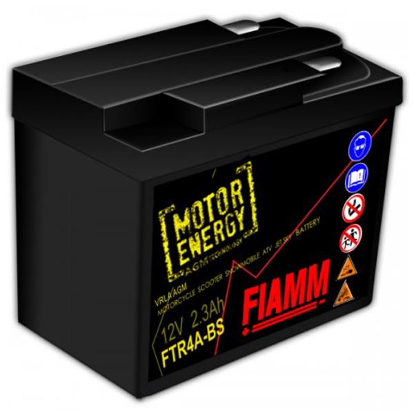 Вспомогательный аккумулятор Fiamm FTR4A-BS 30A/ 2.3 Ач photo 1