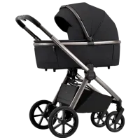 Детская коляска Carrello Omega Chrom 2 in 1 Черный