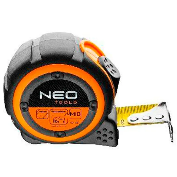 Ruletă NEO Tools 52019 5 m/ Black photo 1