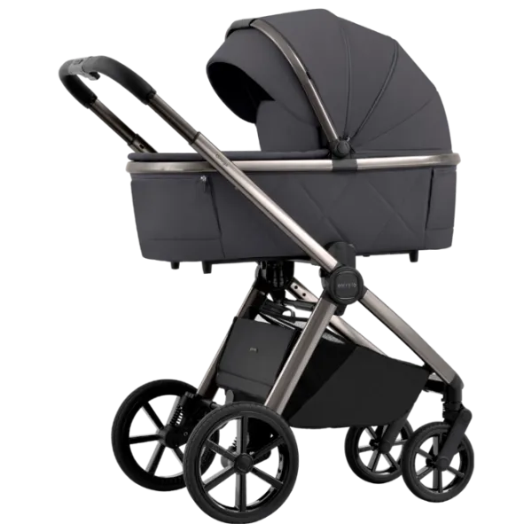 Cărucior pentru copil Carrello Omega Chrom 2 in 1 Gray photo 1