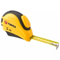 Рулетка Topex 27C385 5 м/ Желтый