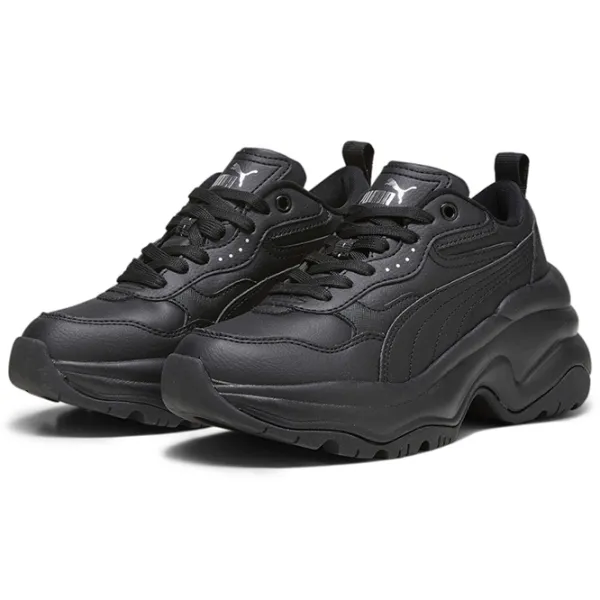 Adidași pentru femei Puma Cilia Wedge Toamnă/ Black photo 1