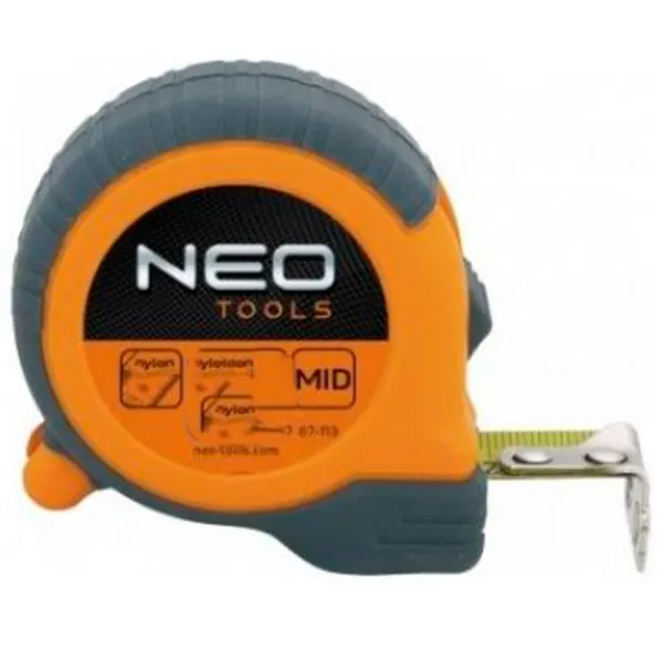 Рулетка NEO Tools 4761 5 м/ Оранжевый photo 1
