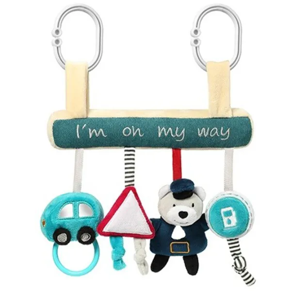 Jucarie zornaitoare pentru carucior BabyOno IM ON MY WAY de la 0 luni photo 1 Jucarie zornaitoare pentru carucior BabyOno IM ON MY WAY de la 0 luni photo 1