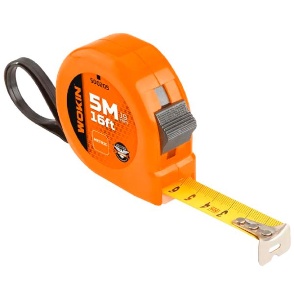 Ruletă Wokin 500203 3 m/ Orange photo 1