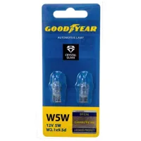 Автомобильная лампа GoodYear 1129107 Накал/ W1.2W/ W2x4.6d/ 1.2 Вт