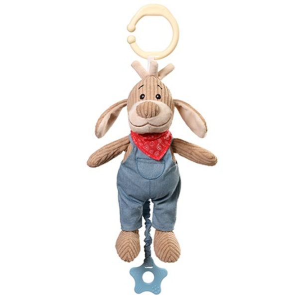 Игрушка-погремушка для коляски BabyOno SPARKY THE DOG от 0 месяцев photo 1