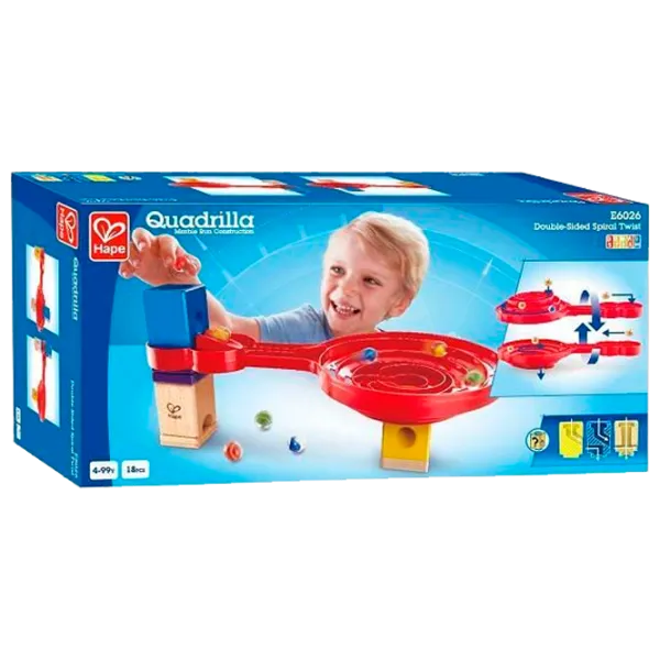 Конструктор Hape Двойная спираль Творческий/ Разноцветный photo 1